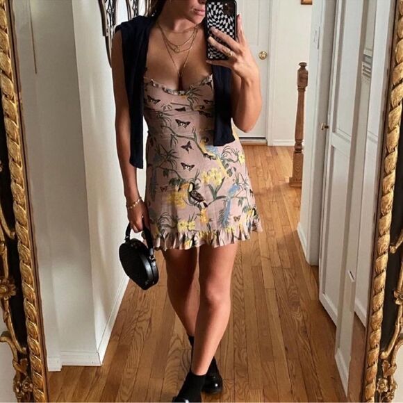 Reformation Nola Dress in Conga - Picture 8 of 8